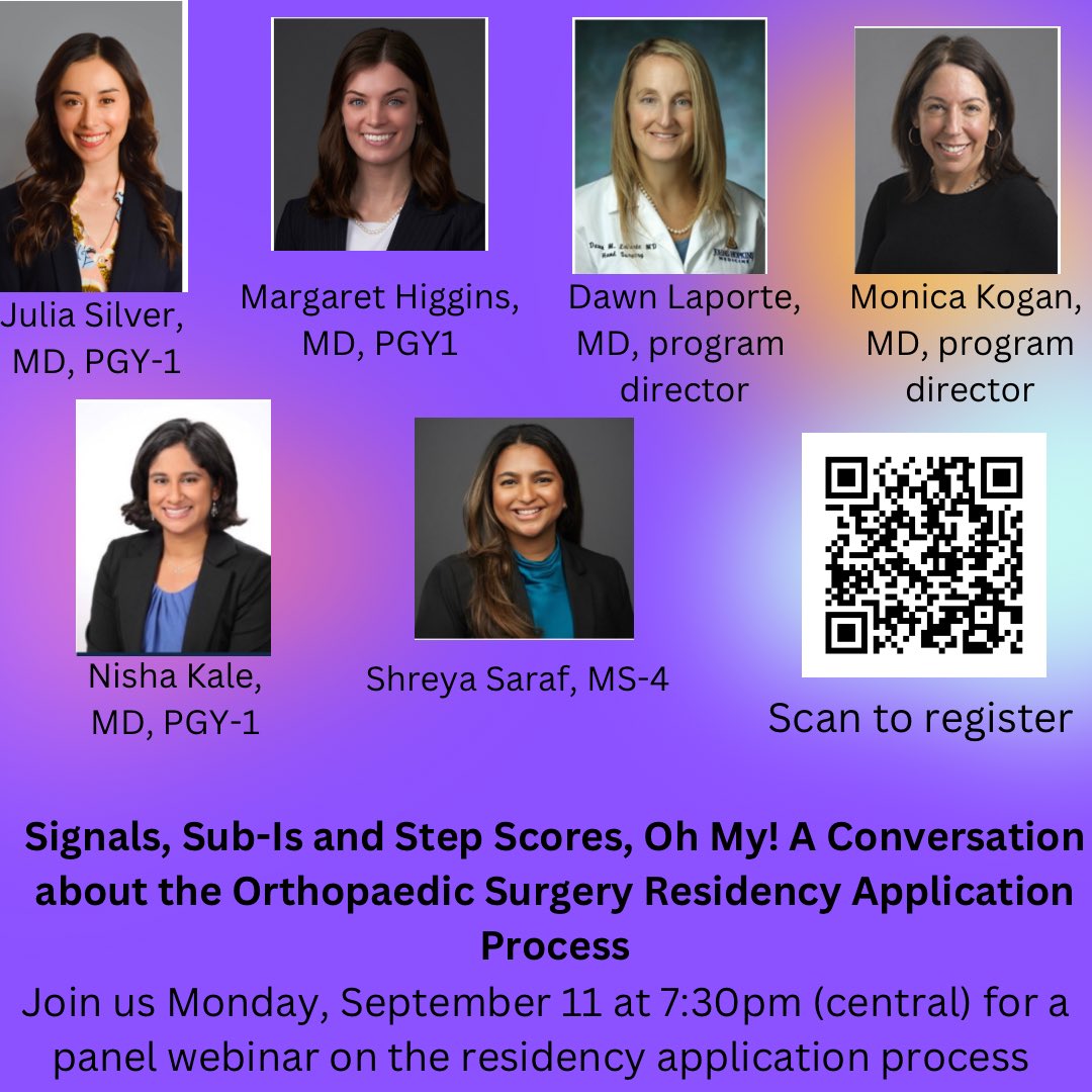 Join us for our next informative webinar, Monday, September 11 at 7:30 central time. Scan the qr code to register!