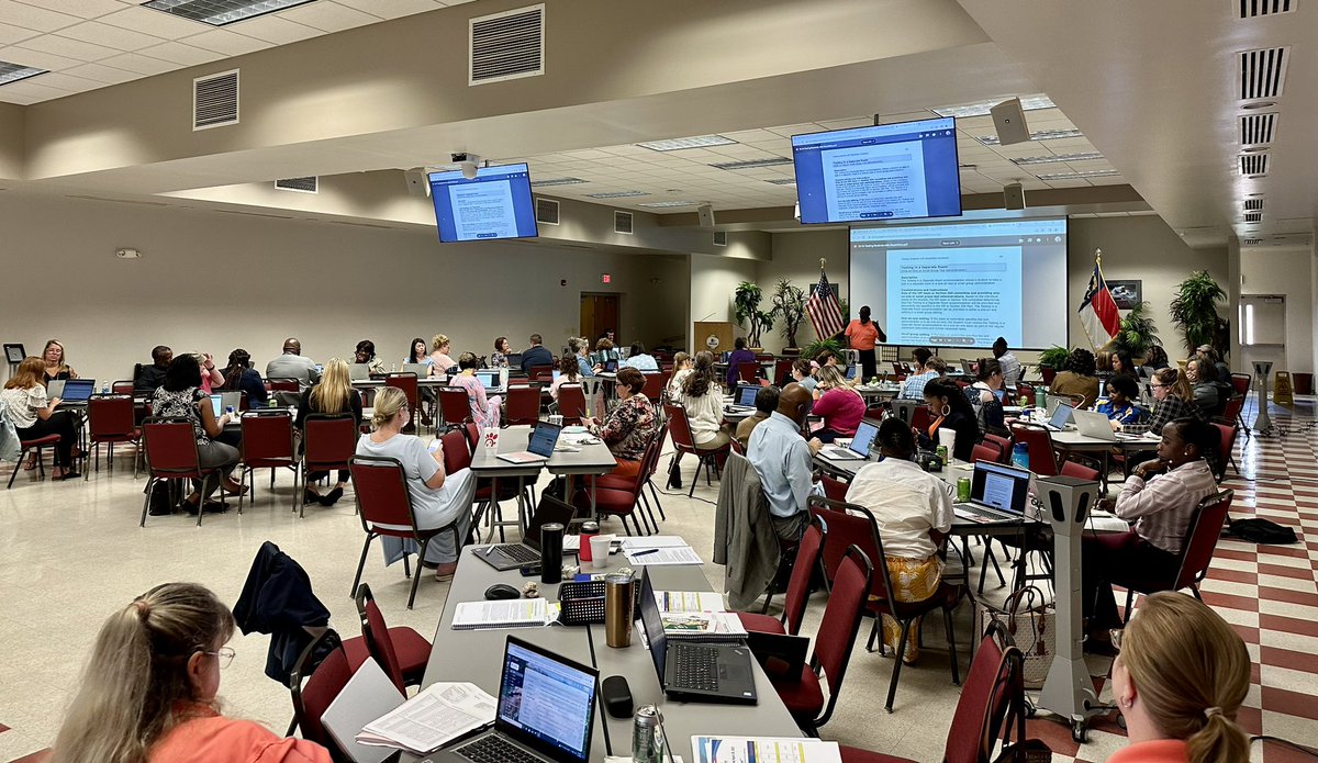 Test Coordinator annual guide training. We love working with and seeing our school test coordinators. <a href="/CumberlandCoSch/">Cumberland County Schools</a>