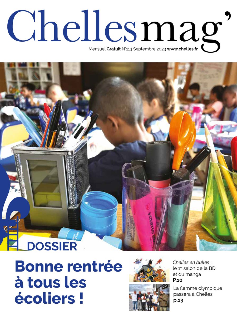 VilleChelles's tweet photo. [CHELLESMAG']

📭 Le Chellesmag' du mois de septembre arrive bientôt dans vos boîtes aux lettres ! 😉

➡️ Consultez-le sans plus attendre ici : https://t.co/9lMwooeJm6

#chellesmag #information #actualité #Villedechelles https://t.co/AavkulW1Y3