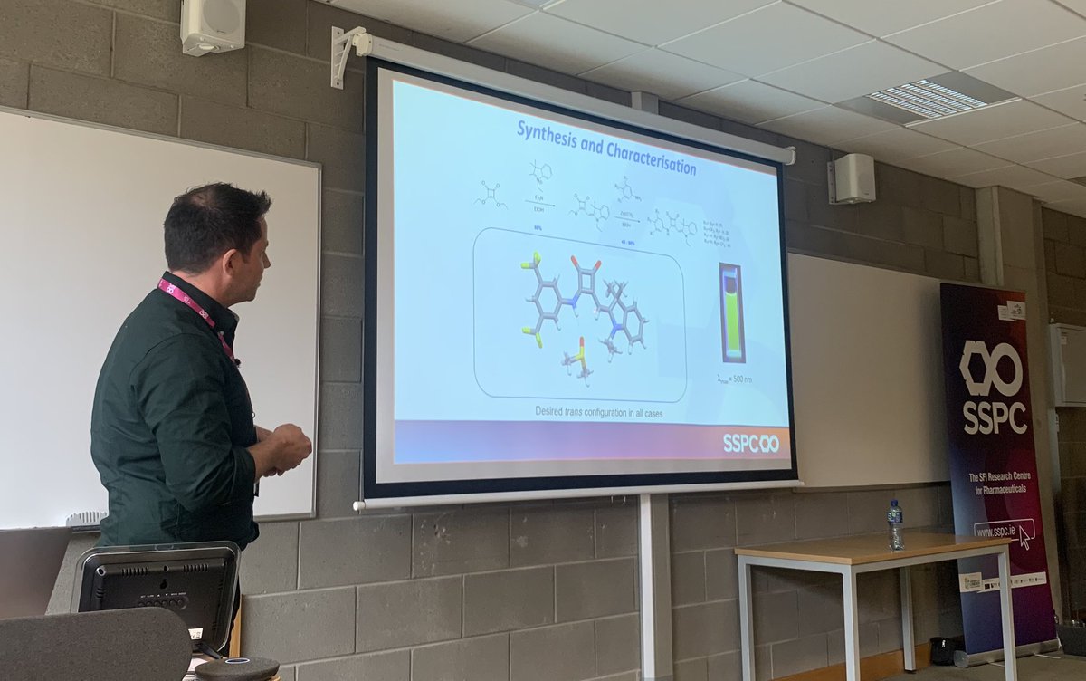 Highly innovative work emanating from lab of @rob_elmes @MaynoothUni to use supramolecular structure to treat anti microbial infections, with some tickling and tricks too…..Great collaboration noted with Kevin Kavanagh and Finbarr O’Sullivan @DCU @SSPCentre @scienceirel