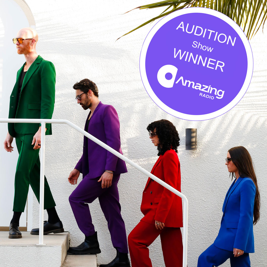 FutureproofPR's tweet photo. Boom!💥 #Congrats to @HolidayTheBand_ for winning @charlieashcroft's @amazingradio #AuditionShow #poll w/ their funky, uptempo #newsingle #WOA 🎵 Big thx to everyone who voted 🙏 The track's  now added to the station's #playlist  😍

#HWOA23 #indiepop
https://t.co/SDeBPTGkXF https://t.co/c1EfmVNrX5