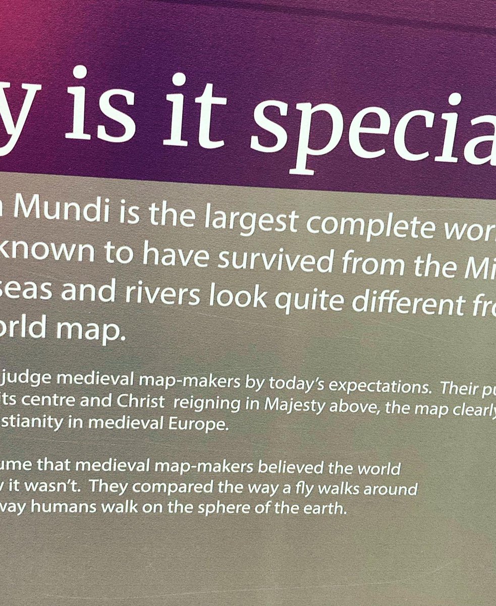 MWBoyleWriter's tweet image. Another trip to see the amazing Mappa Mundi at Hereford Cathedral. This is the easy to read replica map, the REAL 13th century map is just next door in a special room to protect it. If you are visiting #hereford you must visit it! #history