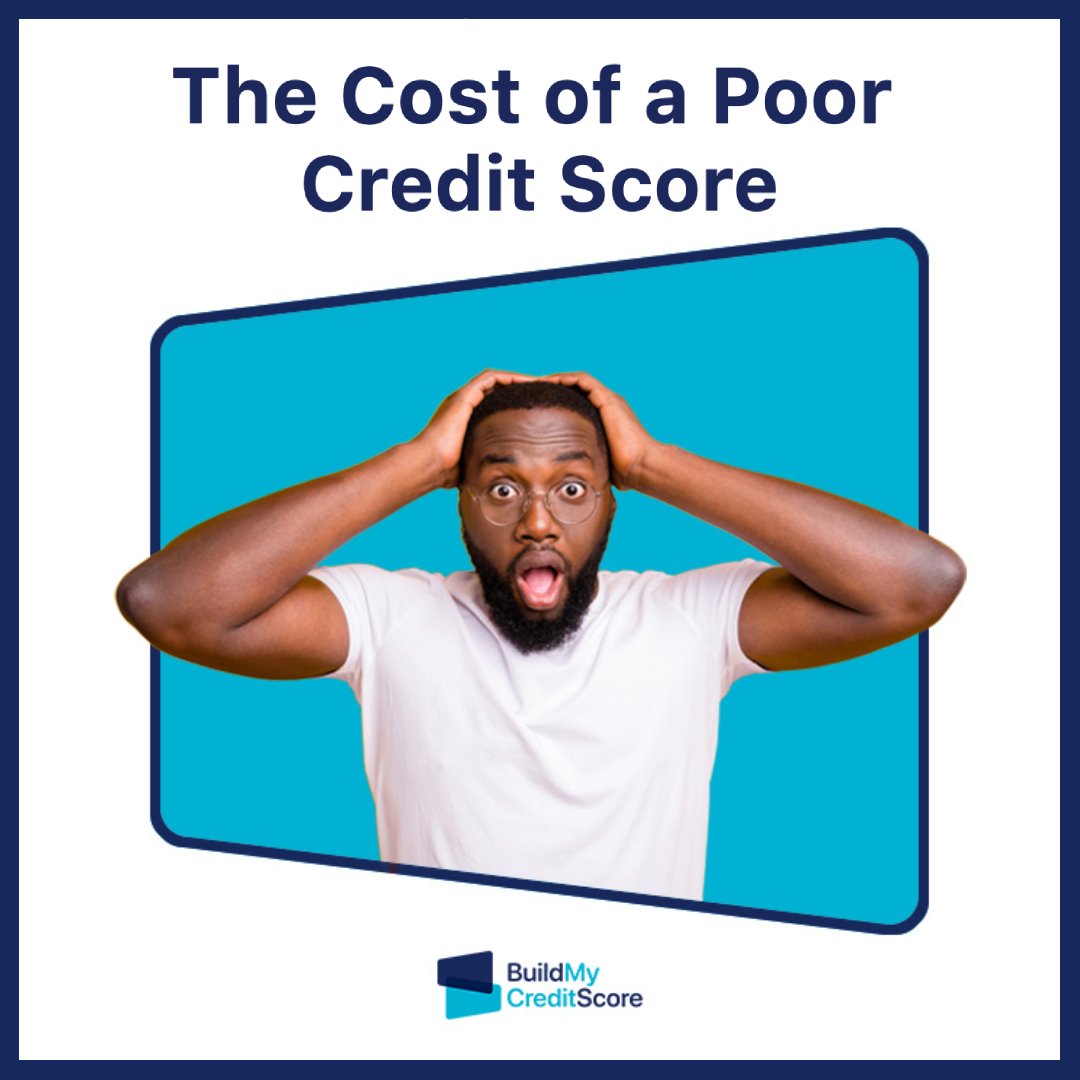 💡 #DidYouKnow your credit score affects loan interest rates? A poor credit score could cost you £2,319 extra on a £3,000 loan over 3 years! 😱 Take charge of your financial future now! 💪💳 #CreditScore #financialliteracy buildmycreditscore.com