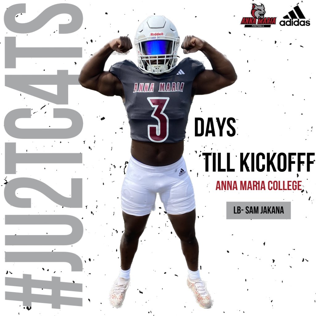 3 days till KICKOFF! 🏈🔔⏳
#Ju2tC4ts #RTB