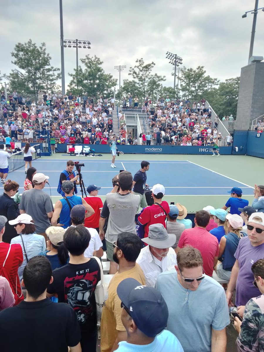 The best fans in tennis are Chileans chichichi lelele Nico Jarry thrilled them yesterday #USOpen2023