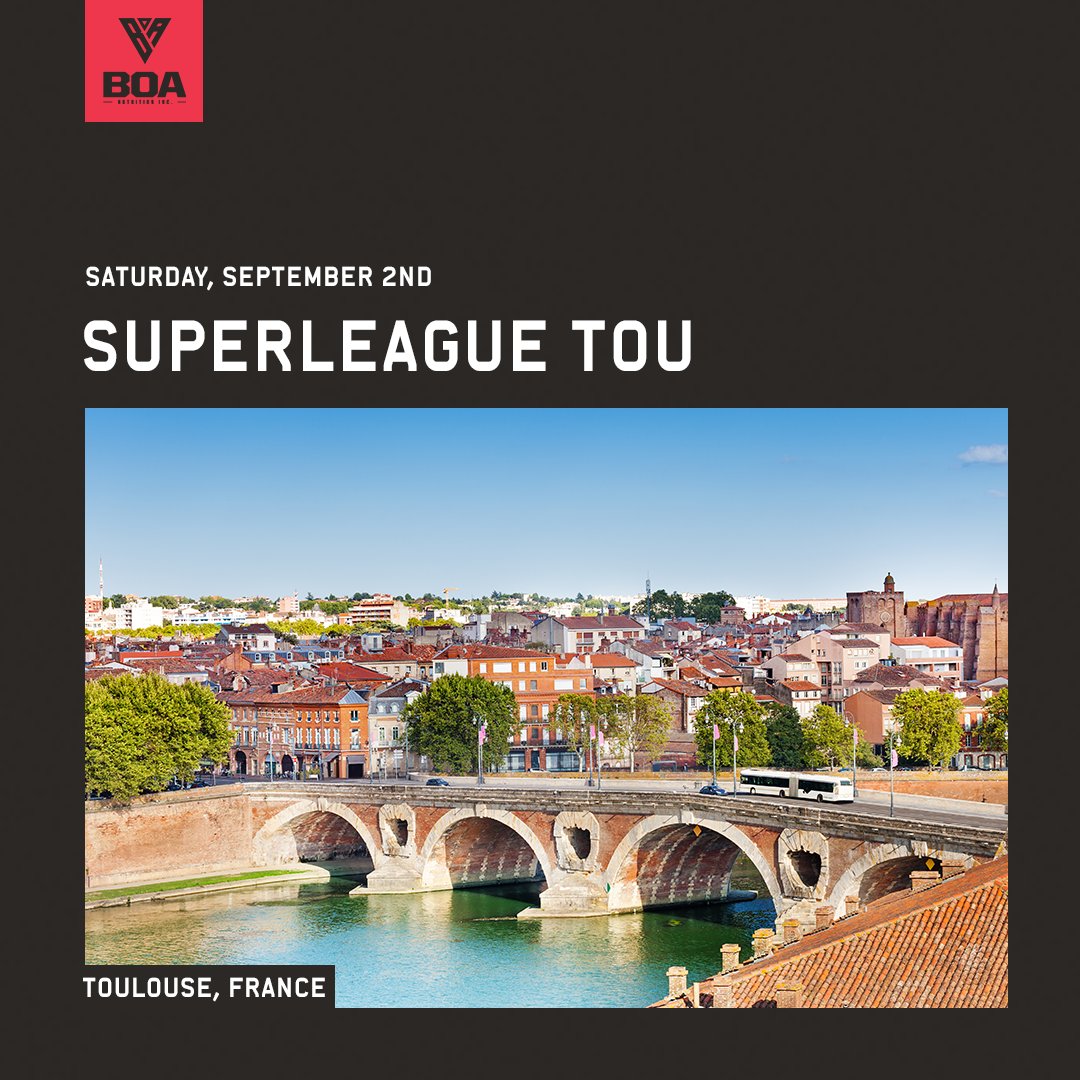 Toulouse? More like Tou-WIN! Good luck <a href="/chase_mcqueen3/">Chase McQueen</a>. 

#BOAorNothing #FastMatters #Superleague #Triathalon #Triathlete