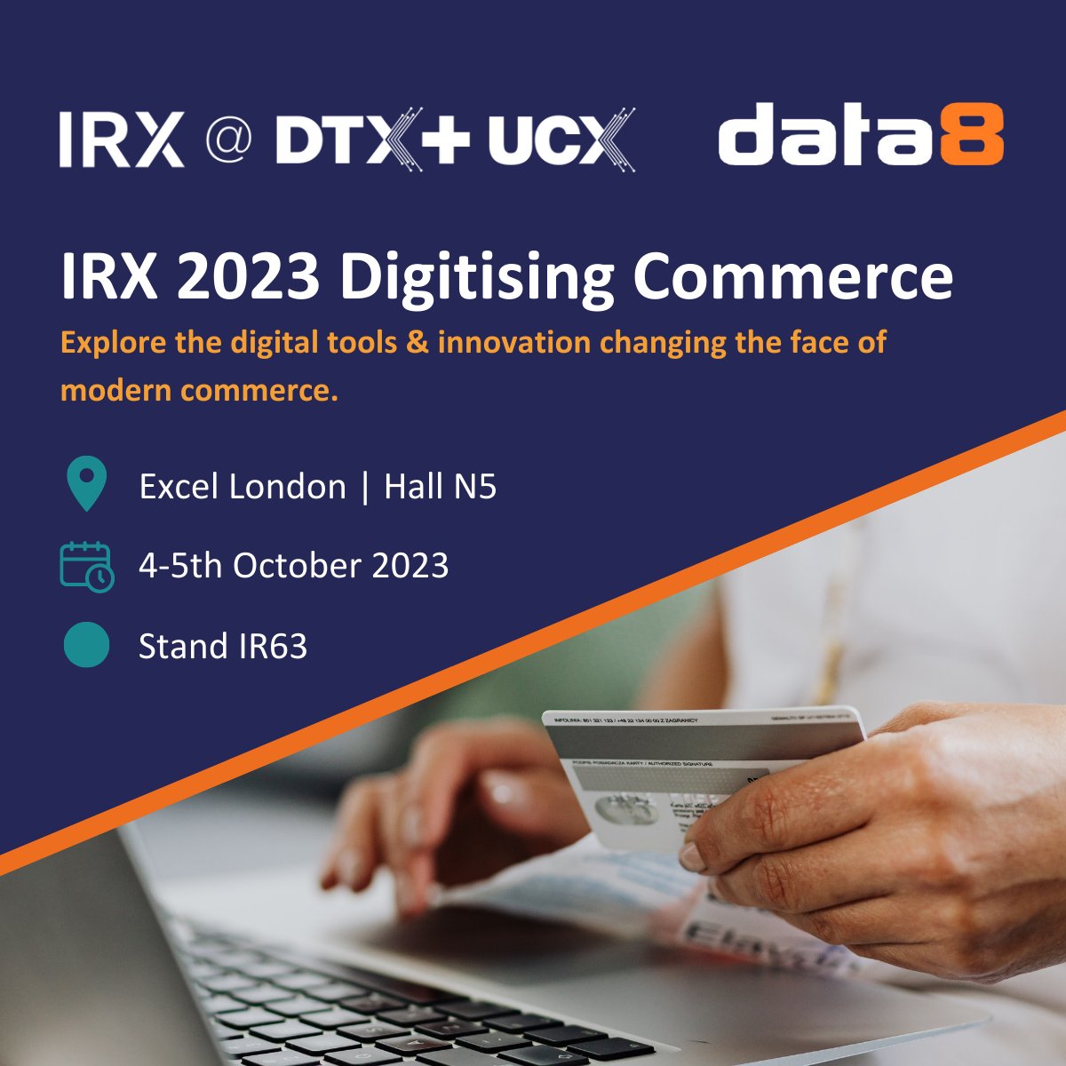 We are excited to announce that we're exhibiting at the <a href="/etailexpo/">IRX</a> #IRX2023 on the 4-5th of October!📣

If you're thinking of attending, make sure to get your FREE ticket here: tinyurl.com/yh63a6wu

Don't forget to stop by and chat to our experts; we'll be on stand IR63!📍