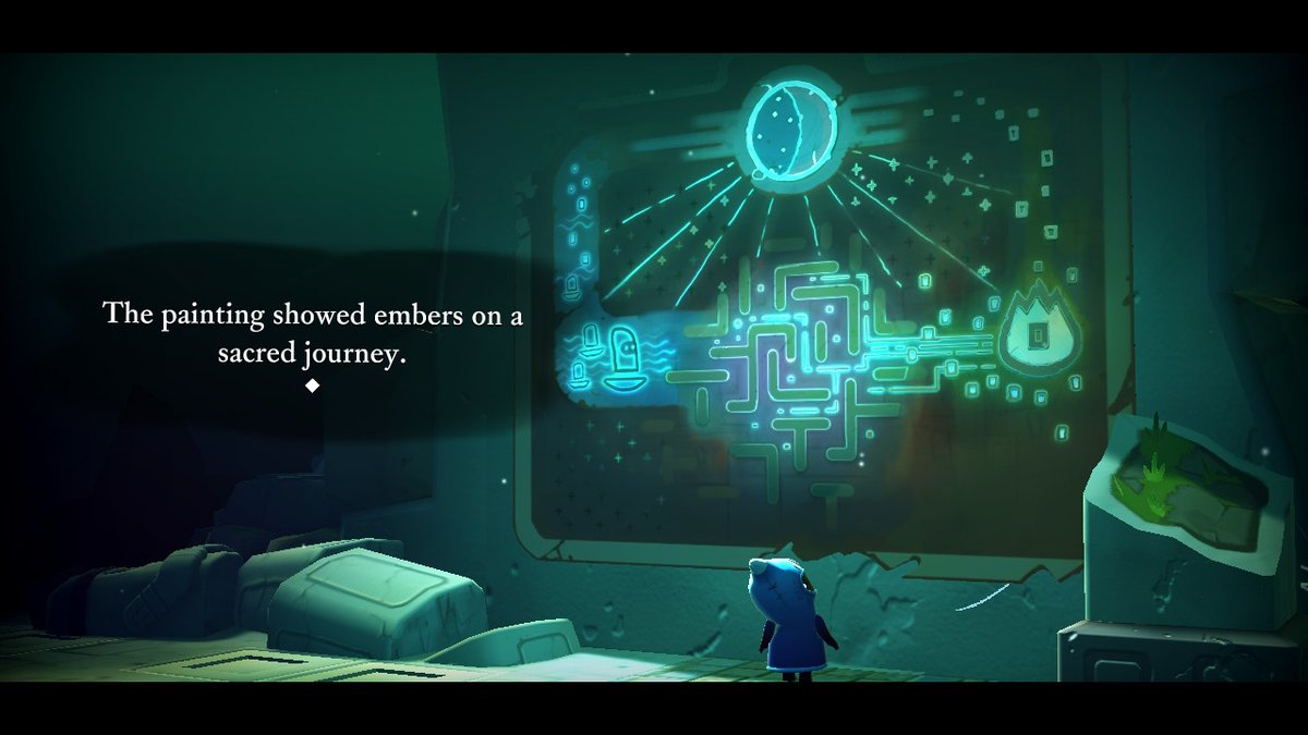 #NintendoSwitch #TheLastCampfire This was a nice little puzzle game. Not difficult, although I got stuck a couple of times. Finished it in two evenings, but haven't check the exploration mode yet.