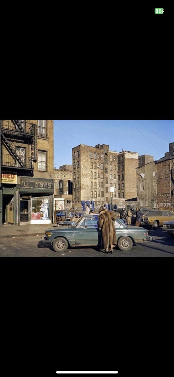 Houston St and Avenue D. Manhattan, NYC. 1980. From u/Funkit