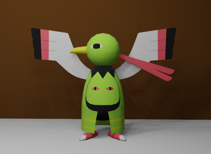 SocketWrench255's tweet photo. 久々のBlender対決！お題はネイティオ✨
#Blender #Pokemon #ネイティオ

リプから投票お願いします！ https://t.co/xcGk91OiiP