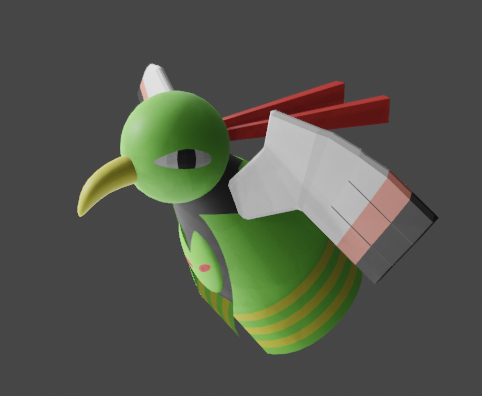 SocketWrench255's tweet photo. 久々のBlender対決！お題はネイティオ✨
#Blender #Pokemon #ネイティオ

リプから投票お願いします！ https://t.co/xcGk91OiiP