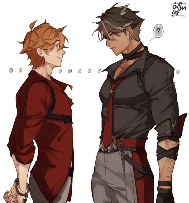 in a fight right #childe #wriothesley #genshinimpact 