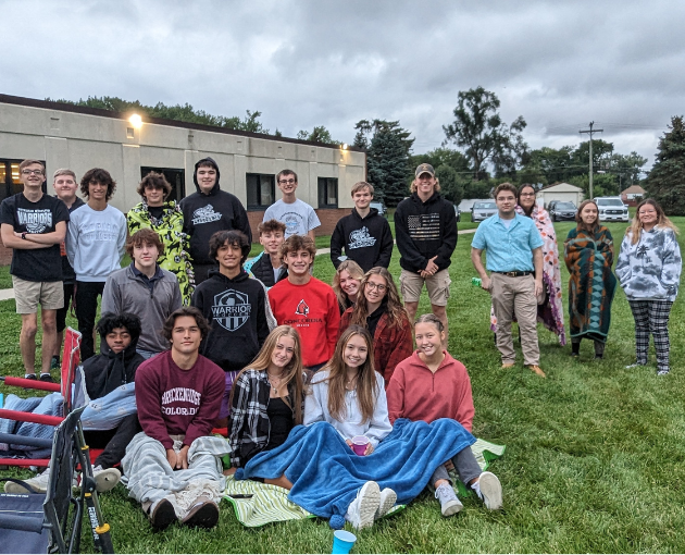 🌞Earlier this morning, our seniors participated in the 3rd Annual Senior Sunrise❗️

St. Michael Lutheran School alumnus Callum Gruenhagen led a devotion for his fellow seniors as they enjoyed breakfast while watching the sunrise. 🌅