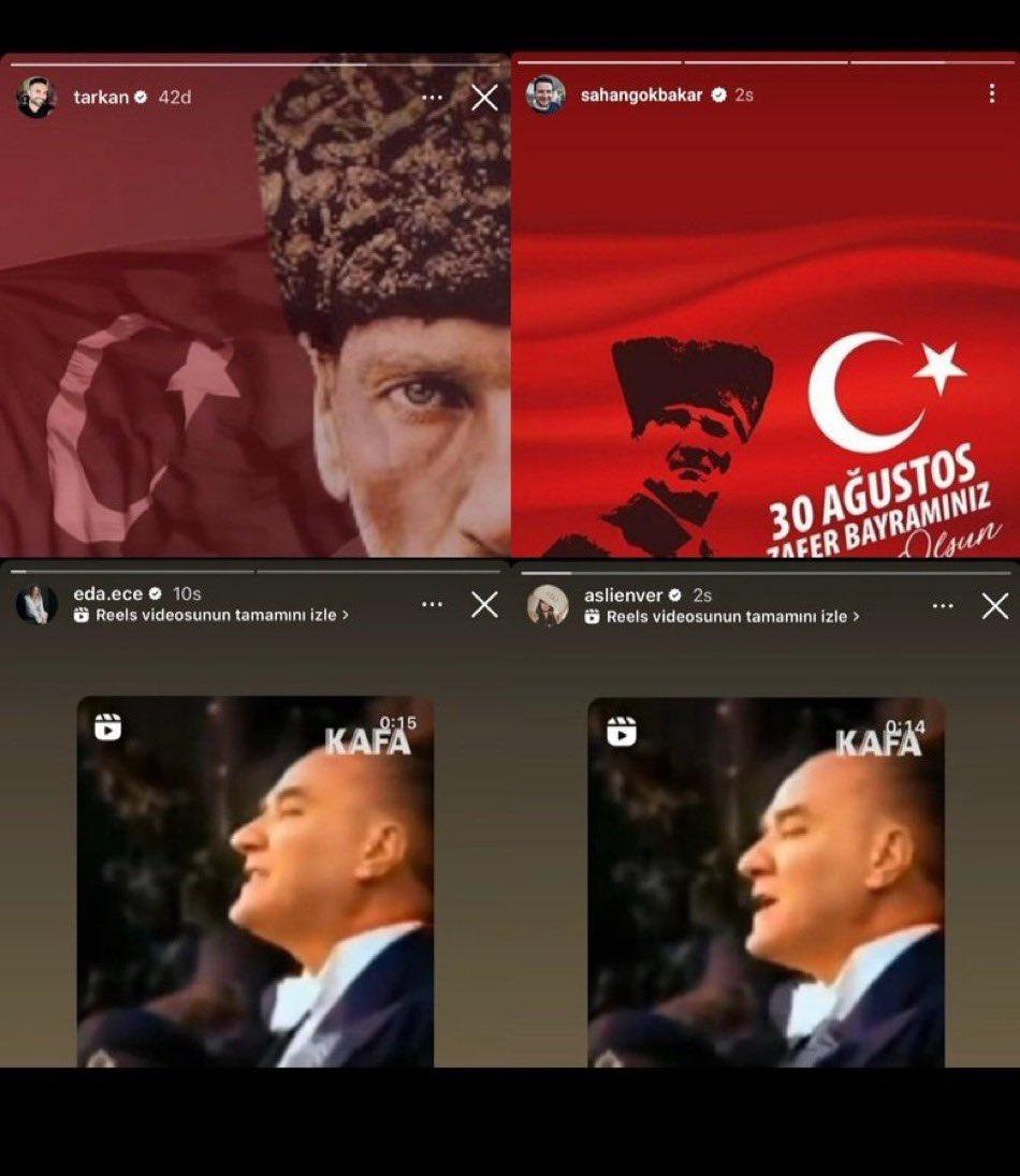 Disney'e gıkını çıkaramayıp Ayda yılda bir sözde Atatürkçü olan tayfa dalkavukluğa devam ediyor.

30 Ağustos