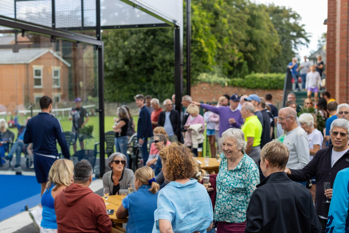 ChapelAClub's tweet photo. Padel Opening Day, Saturday 26th August 2023! A monumental day for Chapel A Club https://t.co/BWwdl0vZKm