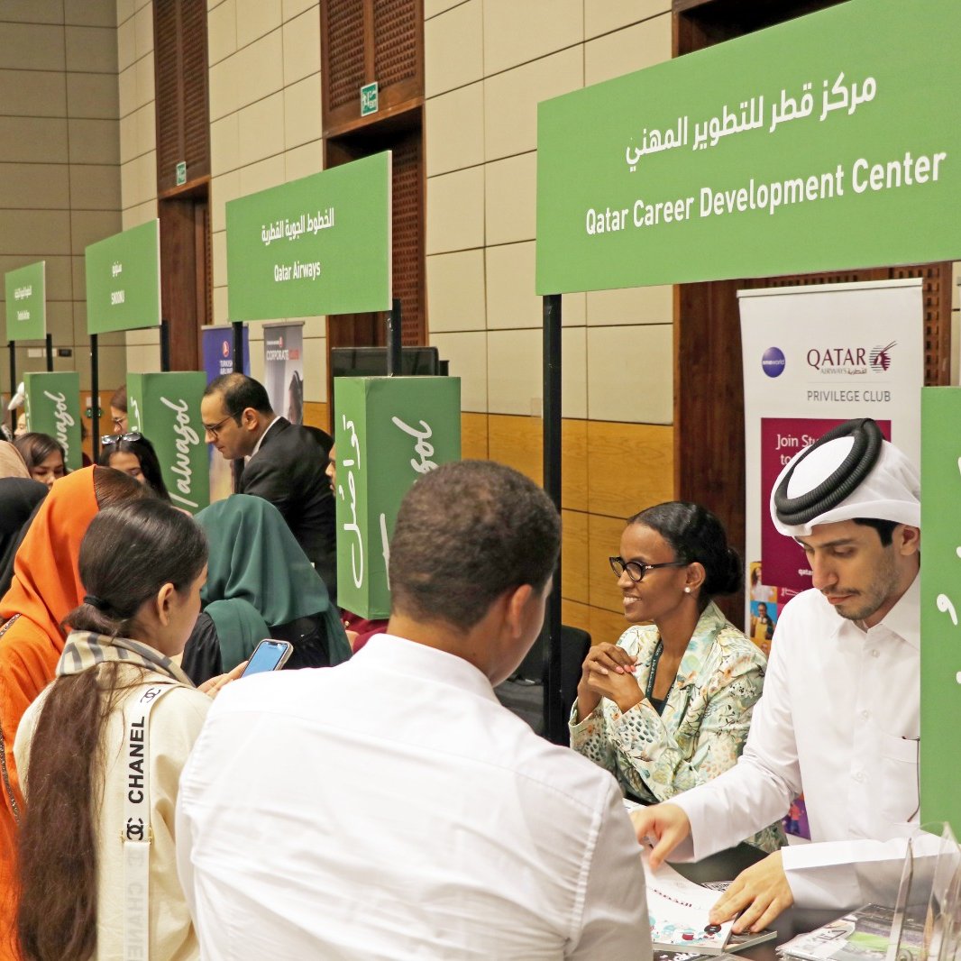 QCDCQatar's tweet photo. سعدنا اليوم باستضافة طلبة #المدينة_التعليمية خلال فعالية #تواصل... تابعونا للمزيد من المعلومات حول الخدمات والبرامج المقدمة للطبلة نحو مساعدتهم على اختيار التخصص الأمثل
Today, we were pleased to host students from the #EducationCity during the #Tawasol event... Stay tuned for more information about the services and programs offered to students to help them choose the best specialization
@QatarFoundation
#qcdc #qfstudentlife