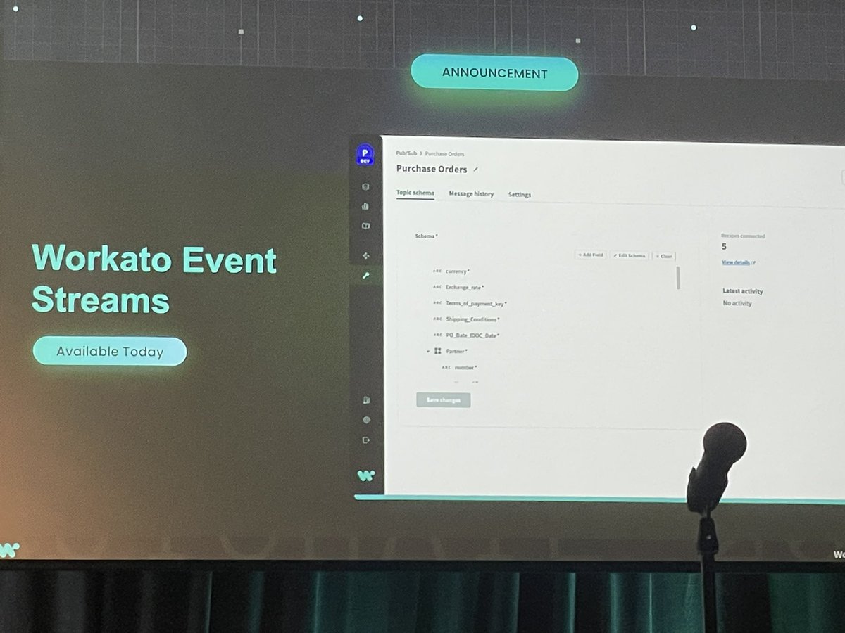 chrishaleua's tweet image. New @Workato product release announcements #WorkatoAutomate