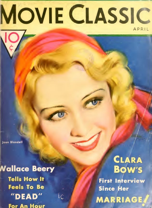 The beautiful, versatile and uncommonly talented Joan Bondell was BOTD in NYC in 1906. 

Pictured here on the cover of Movie Classic Magazine from 1932, she remains one of the most beloved stars of all time.  #JoanBlondell