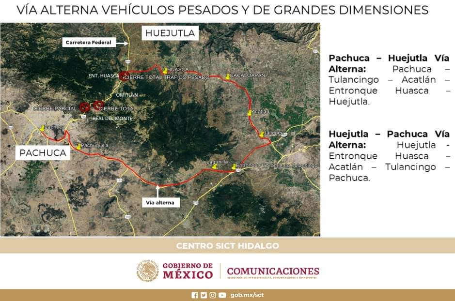 SICT_Hidalgo's tweet photo. 📷📷Toma precauciones y considera las vías alternas.
#SICTHidalgo #SICT #Huejutla #Huasca #RealDelMonte #Omitlan #Pachuca #CarreterasSeguras #SeguridadVial
2/2 https://t.co/fnLH2oaz5e