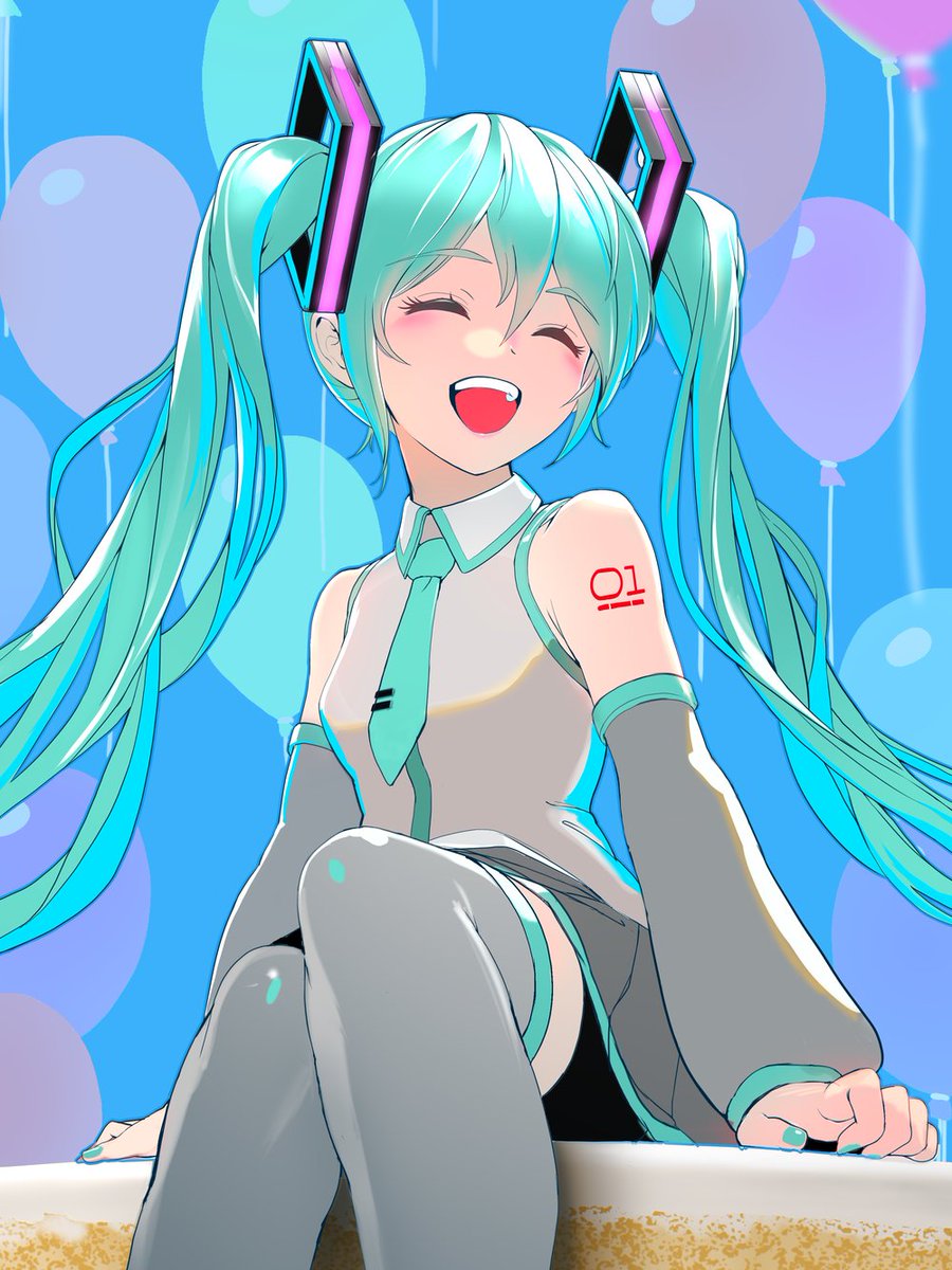 初音ミク 「」|ねこいた/Nekoita @5月コミティアD24aのイラスト