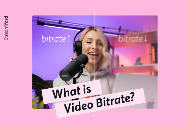 streamyardapp's tweet image. Have you ever wondered why the same video looks different across various devices and connections? Bitrate has a lot to say about this. Tune in to our latest blog to understand the world of Video Bitrate and its impact on streaming.
🔗 go.streamyard.com/t-bitrate
#Bitrate