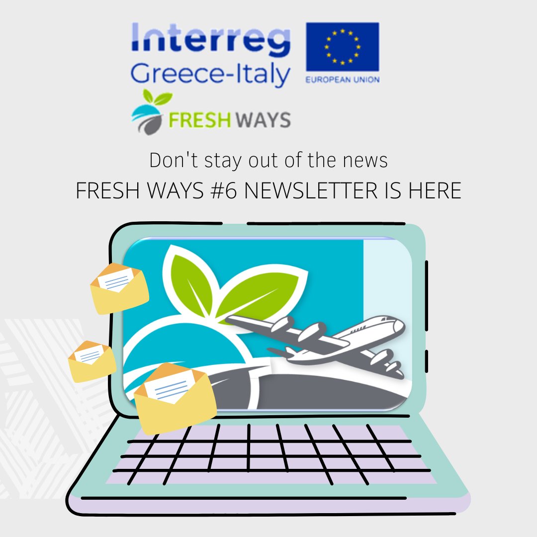 Interreg FRESH WAYS (@interreg_fresh) on Twitter photo 📢 The sixth and final project newsletter of FRESH WAYS is now live!
🔗 Download the newsletter here: interregfreshways.eu/wp-content/upl…
<a href="/Interreggr_it/">Interreg Greece Italy</a>
#InterregGreeceItaly #Interregfreshways #Sustainability 📢 The sixth and final project newsletter of FRESH WAYS is now live!
🔗 Download the newsletter here: interregfreshways.eu/wp-content/upl…
<a href="/Interreggr_it/">Interreg Greece Italy</a>
#InterregGreeceItaly #Interregfreshways #Sustainability