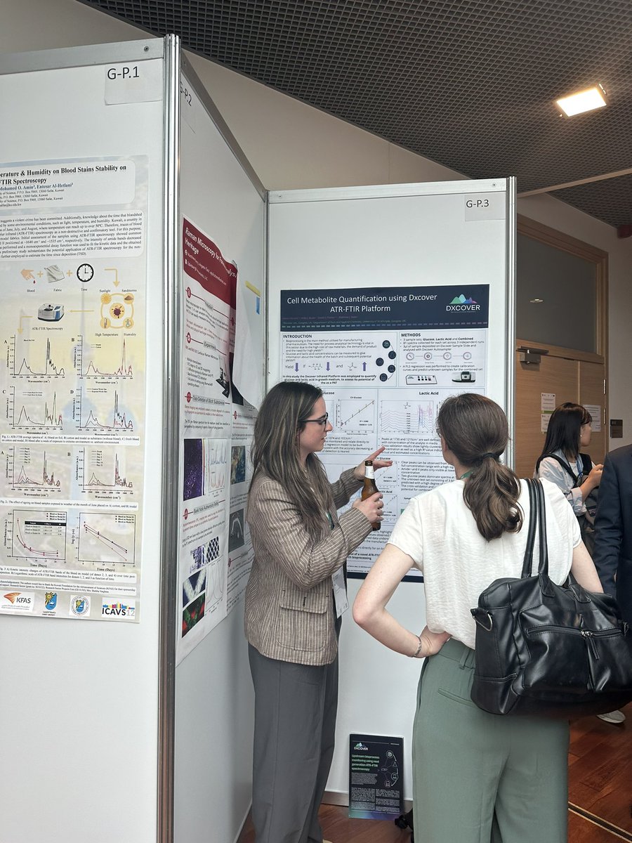 HollehButler's tweet photo. Development Scientist and PhD student, Loren Christie, showing her work on nutrient quantification during upstream bioprocessing. 

Well done on a great flash presentation!

@Dxcover @LorzC7 #ICAVS12 https://t.co/bZrkysYAIF