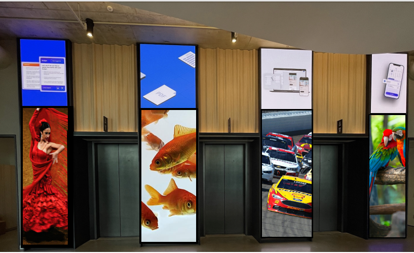 Completed project for an NYC-based private equity firm. Digital signage enhanced with inventive content creates a “wow” factor for visitors and energizes employees. Interested in learning more about IMT's LED video wall solutions and content creation? bit.ly/3QUkoUm