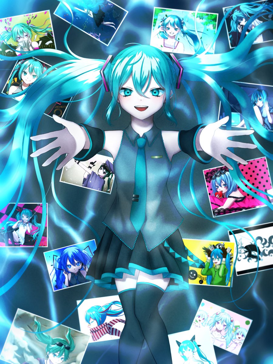 FlowerYuri2587's tweet photo. #初音ミク誕生祭2023 
 #初音ミク生誕祭2023 
 #初音ミク16周年 
16歳のお誕生日おめでとう！🎂
いつもありがとう！これからもずっと大好きです(*´`) https://t.co/JyEABjeFXz
