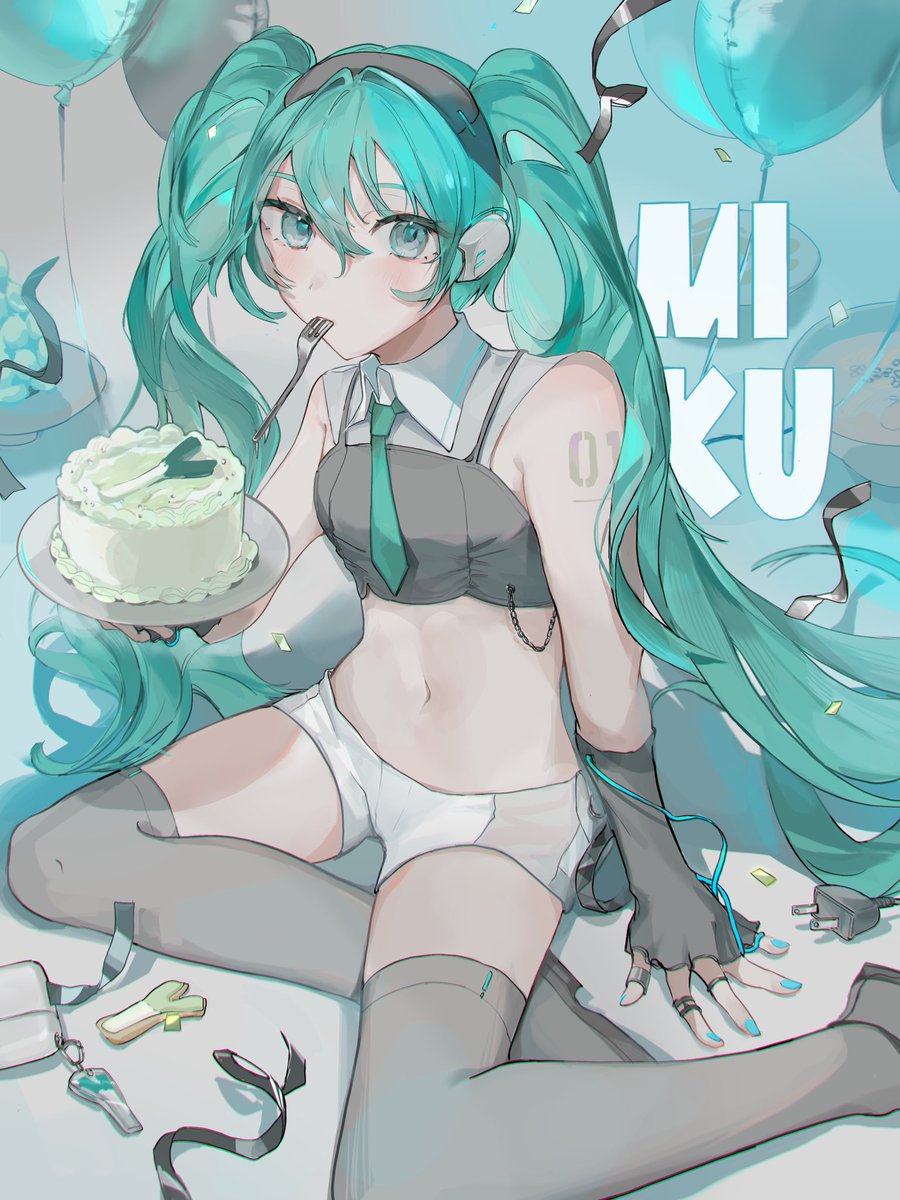 ネギケーキ🍰🍰 #初音ミク誕生祭2023 #初音ミク生誕祭2023