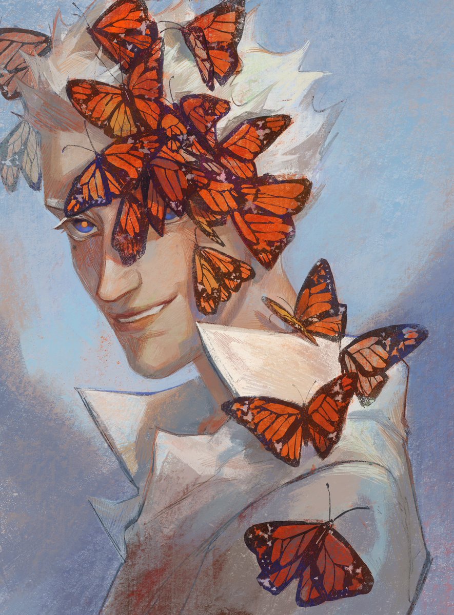 thehungreecat's tweet image. Knives | Danaus plexippus