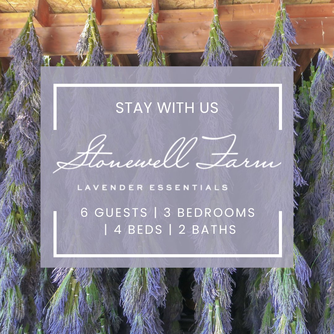 FarmStonewell's tweet photo. Need A Weekend Away? Stay with us!

Welcome to #stonewellfarm and our country guest house. You will feel instantly at home. Close to Terra Cotta, Belfountain and Georgetown. We grow lavender on our 93-acre farm.

Book your stay
https://t.co/VwL5T3Ebjx

#guesthouse https://t.co/uC0X7F5rCF
