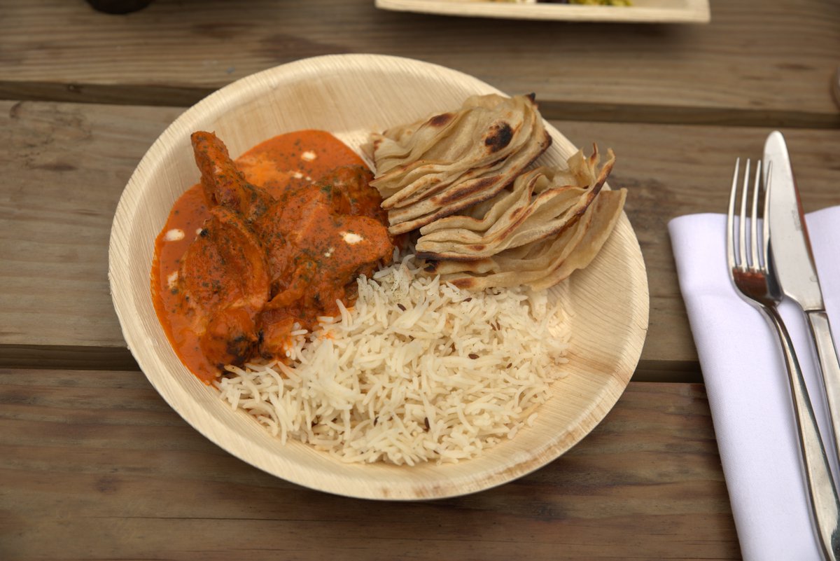thewholeleafco's tweet photo. Yummmmm... Trying out this amazing Chicken Tikki Masala in our Wholeleaf Bowl...the perfect way to spice up your evening!

#ecofriendly #plantbased #compostablebowl #plasticfree https://t.co/s90rb99SWq