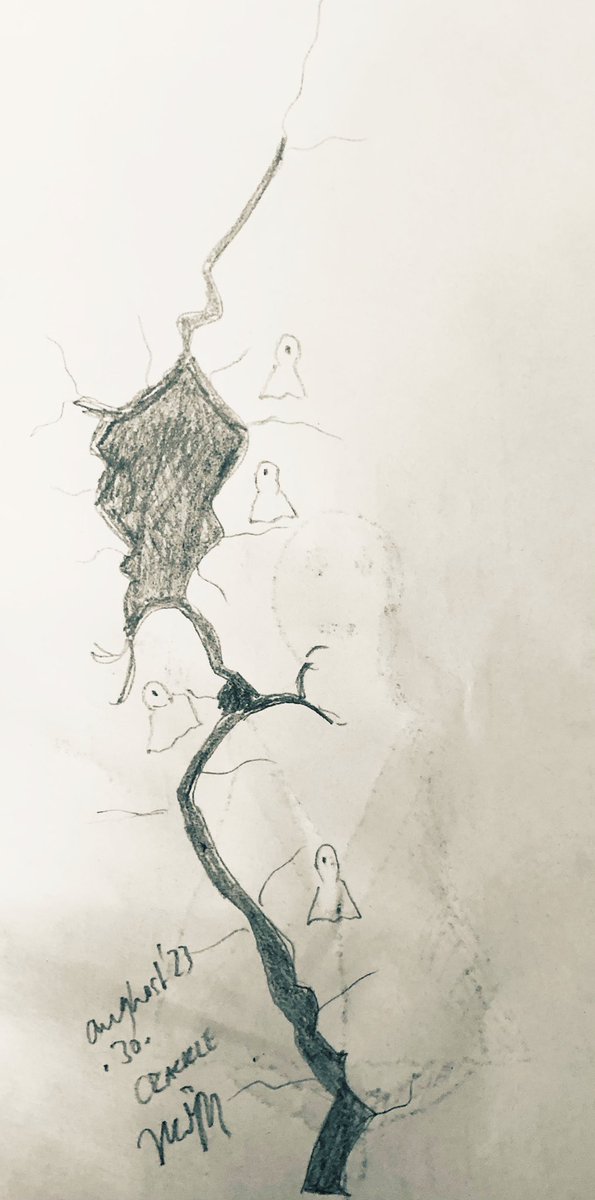 ypical_writer's tweet photo. Bleistift auf Schmierpapier
#AuGhost2023 •30•, Crackle
#JuneArt
#JuneZeichnet
#kleineKunstklasse https://t.co/dMo5ZbcWHM