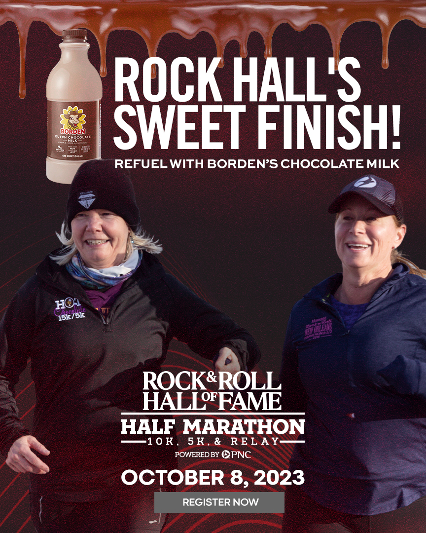 Get ready for the most delicious finish line treat! Our amazing partner <a href="/BordenDairy/">Borden Dairy</a> - Cleveland is bringing back CHOCOLATE MILK at the finish line of the Rock Hall Half Marathon powered by <a href="/PNCBank/">PNC Bank</a>! 🍫🥛

Join us on October 8 ➡️ rockhallhalfmarathon.com