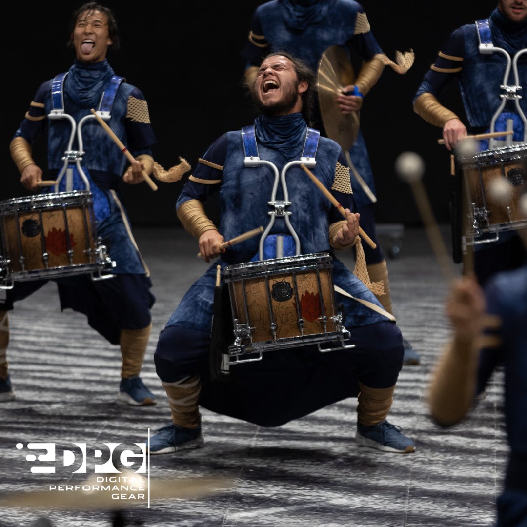 DPGPerforms's tweet image. A look back at the Blue Knights Percussion Ensemble at the 2023 WGI World Championships!

#dpgfloors #wgi2023 #percussion #wgipercussion #blueknights #customprinting