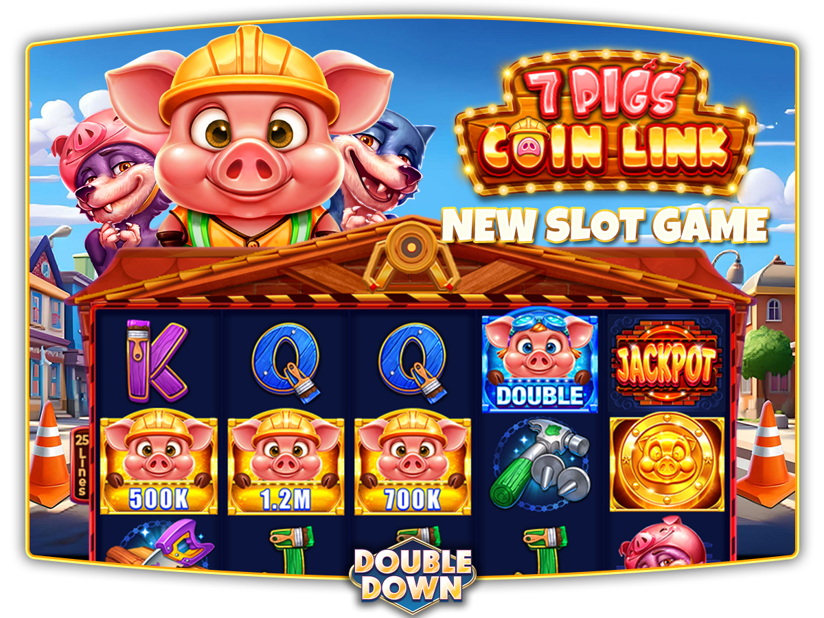 Do you have a favorite pig from 7 Pigs Coin Link? Each has a special talent  that builds to big wins in the Big Bad Wolf bonus! Play our new slot with