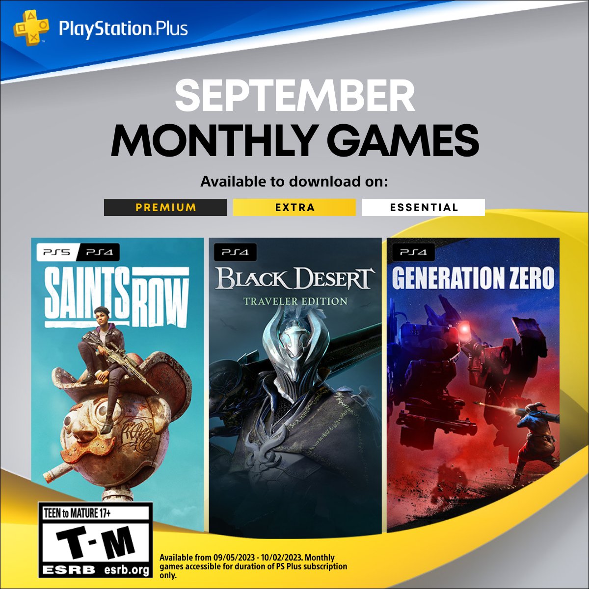 PlayStation Plus Monthly Games