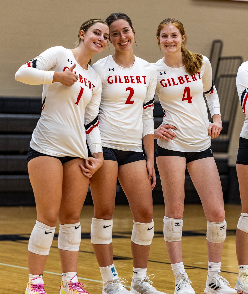 gilbert_schools's tweet photo. Photos from last night's 3-1 volleyball win over Carroll have now been posted to our photo website. To view all 113 photos in the gallery and download what you want, go here: https://t.co/5csDkDT2Vq

#GilbertPride #TigersTogether https://t.co/1wS88qQ93s