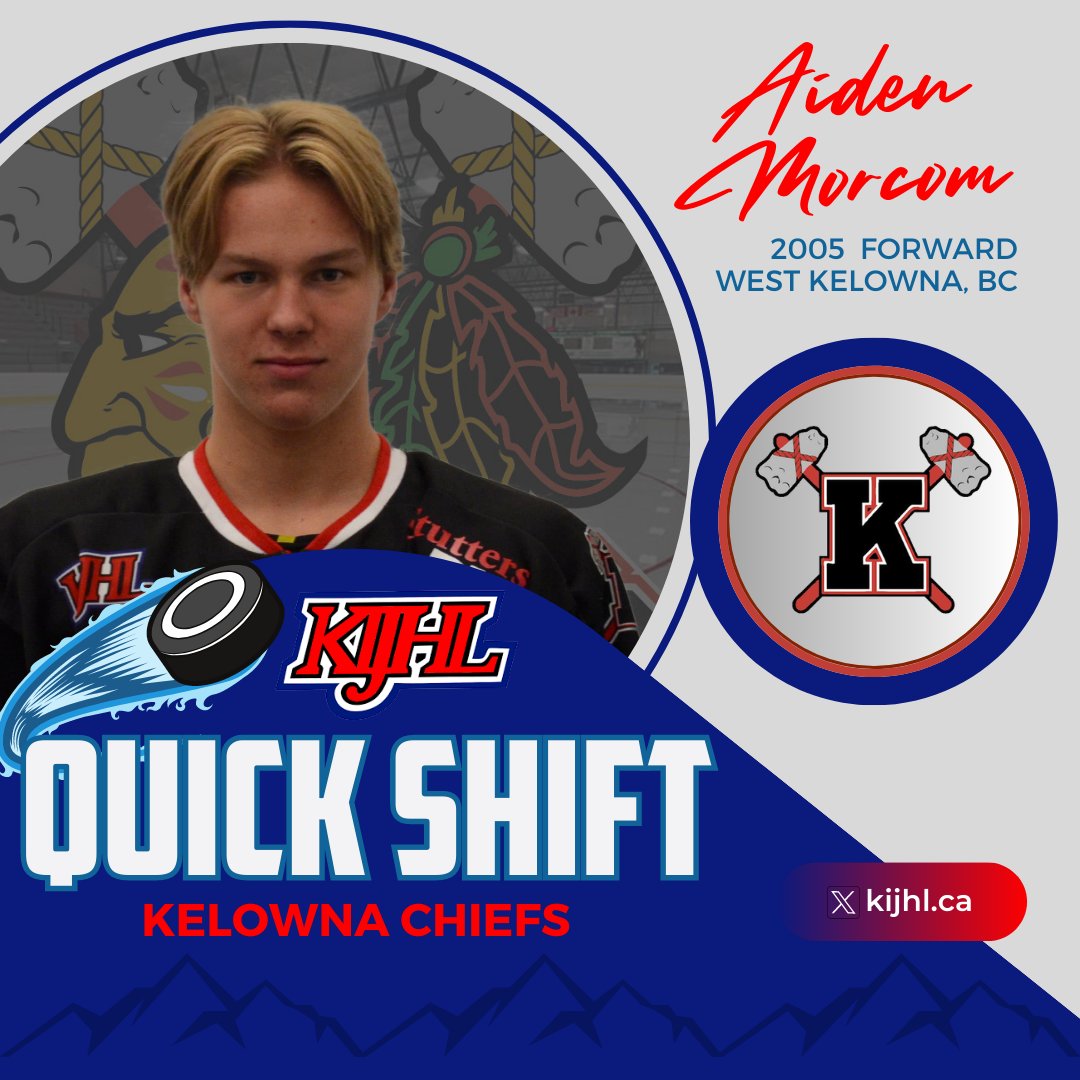 KIJHL's tweet photo. Next on Quick Shift are the @KelownaChiefs.
Read: https://t.co/SQ88X6UQtc

#KIJHL #QuickShift https://t.co/zFruDx4qM4
