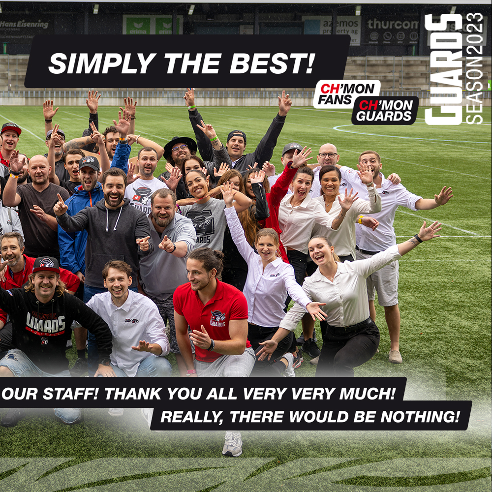 So much effort, time and energy goes into the whole season and especially every single home game. You are all amazing!

#upforthechallenge #helveticguards #europeanleagueoffootball