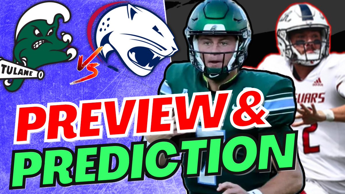 Tulane vs South Alabama. Two teams that had huge seasons and now start 2023 looking to get on the fast track for the NY6 spot. youtube.com/watch?v=pTtDl9…