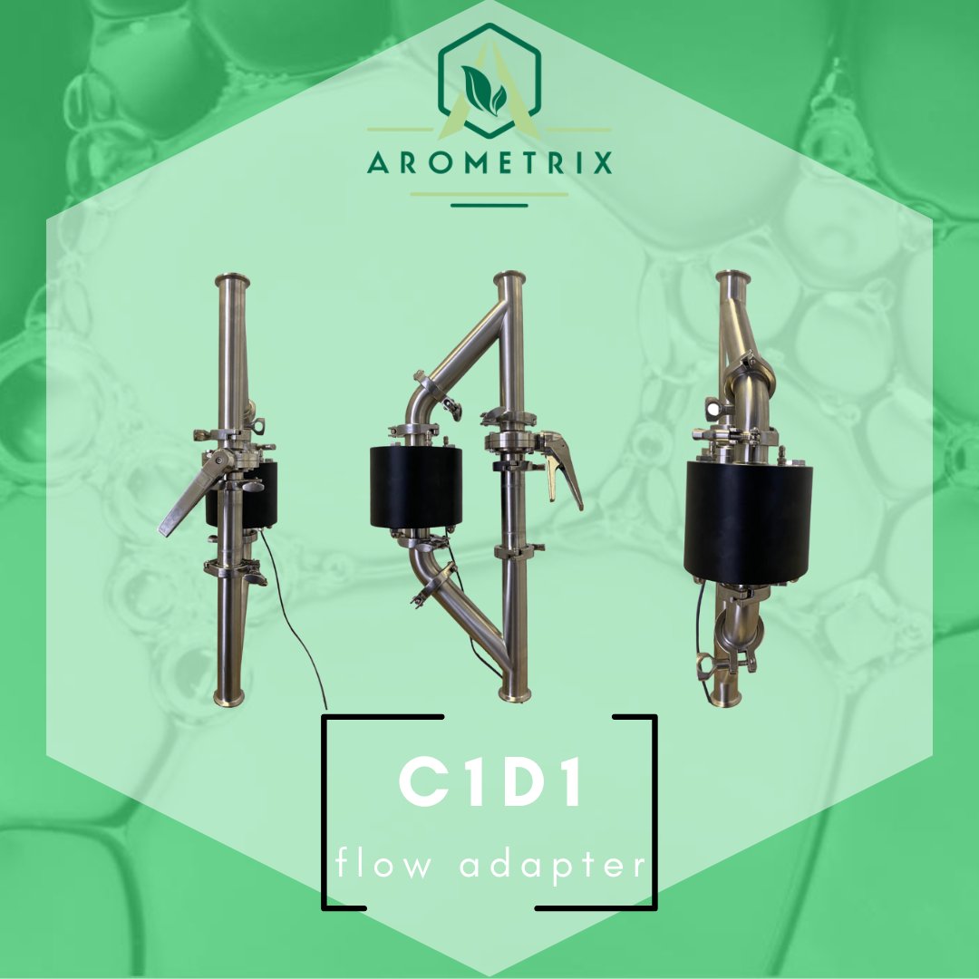 arometrix's tweet image. The C1D2 Flow Adapter seamlessly turns your standard C1D1 Extraction Finder into a C1D2 Process and unit when paired. 
Check it out on our website! 😎
#arometrix #extractionfinder #stem #cannabis #cbd #isolation #rnd #labequipment #solventlessextraction #ethanolextraction