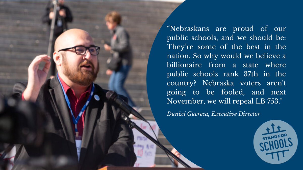 standforschools's tweet photo. It wasn't even close.
@SOSNebraska just turned in almost 2X the signatures needed to put LB 753 on the ballot.
Back off, Betsy. Nebraskans know better.
And next November, our Second House - the voters of this great state - will repeal LB 753.
#NOneovouchers #NOTinNebraska https://t.co/F02HibmZ8I