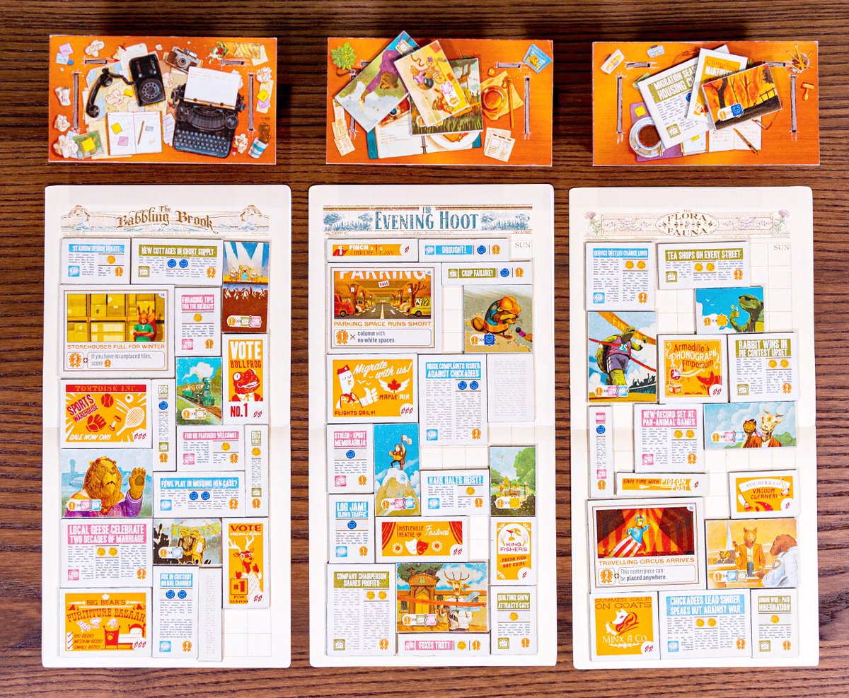 Fit to Print is arriving in backers' hands and will be releasing in retail shortly—If you have a podcast/YouTube channel/Twitch channel etc, I'd love to be on to talk about it! DM me here, or reach out through my site.