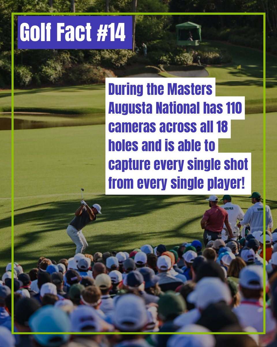 _PlayingThrough's tweet photo. Augusta National is on a different level!👀
Is it the most coveted place in golf?🤔
Presented by @michelobultra
#GolfFact #Golf #PlayingThrough https://t.co/4fYobMuUnY