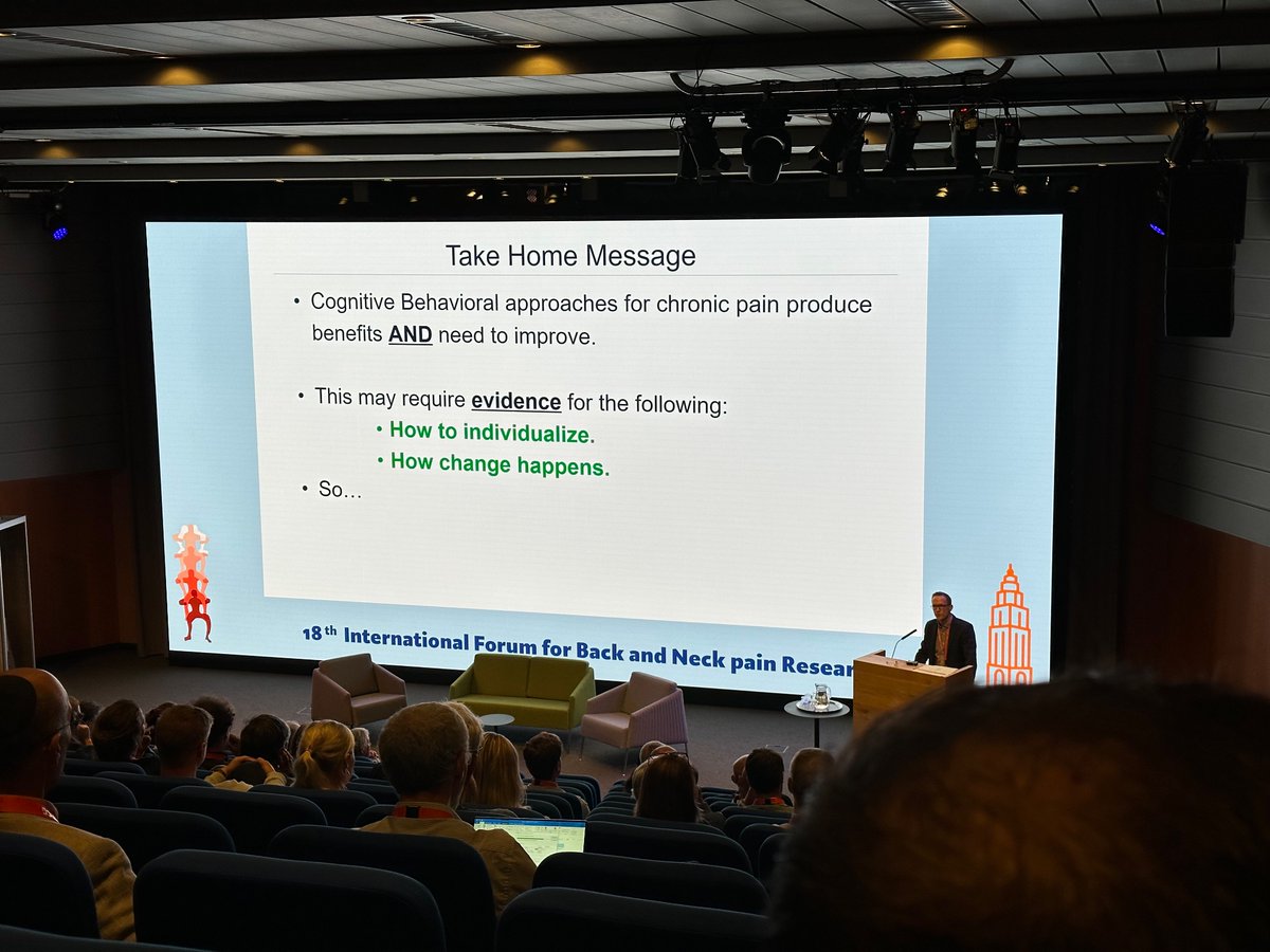 danrhon's tweet photo. CBT is effective for chronic pain AND we still have a lot of room for improvement. An argument for pushing towards more personalized care - tailoring interventions for more precision at the individual person level #LBPForum #LBPForum2023 
@lance_mccracken https://t.co/xMTgs9iIrr
