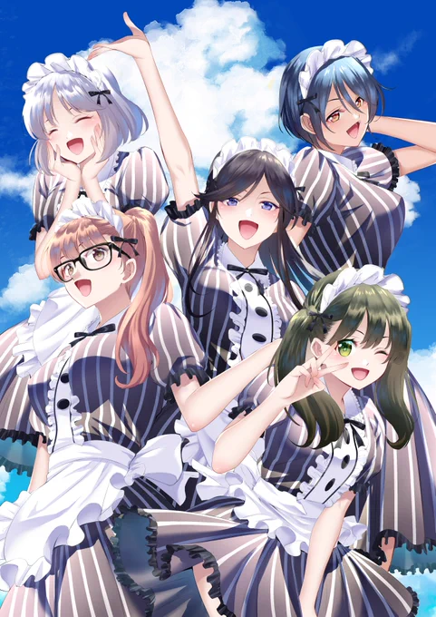 『女神のカフェテラス』キャラクター人気投票がマガポケで開催中!対象は全キャラです  #女神のカフェテラス