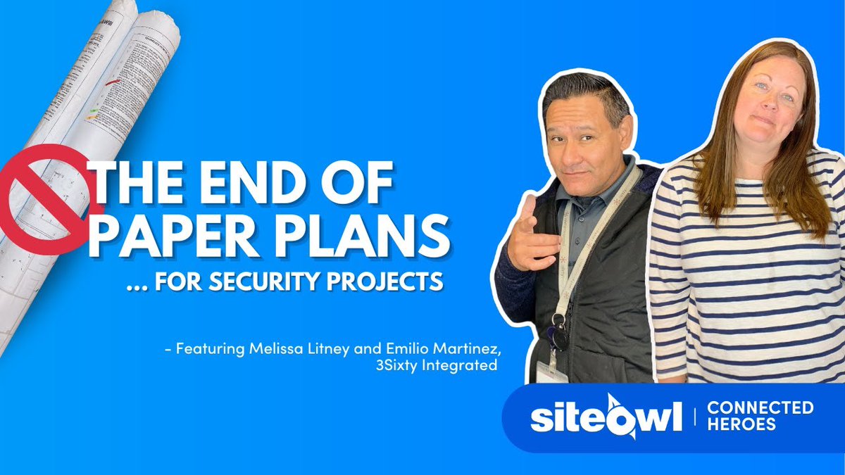 🎥 New Video Alert!  Ever fumbled with paper plans or PDFs on the job site? Trust me, you'll want to see this! - zurl.co/psxD 

#physicalsecurity #securityindustry #projectmanagement #securityteams