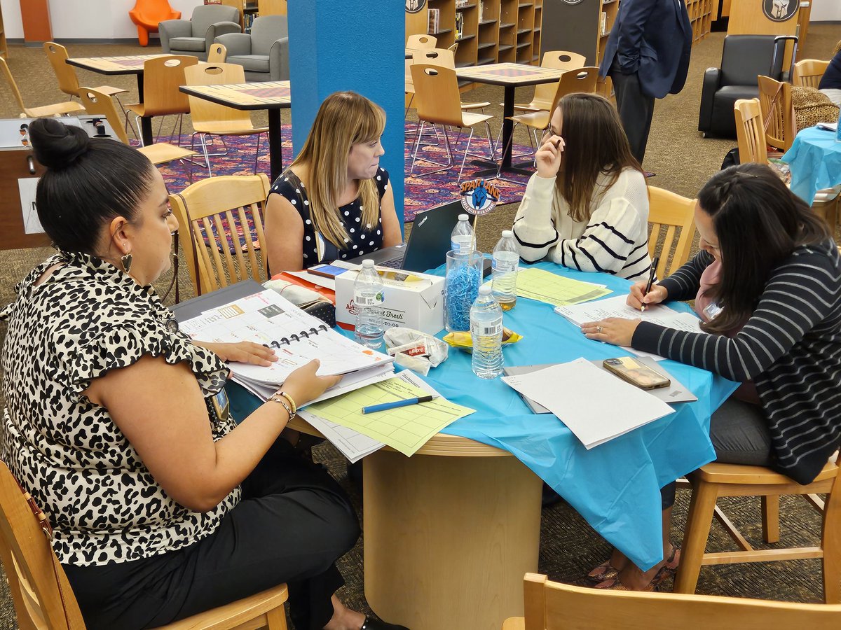SISD's awesome P-TECH directors and counselors planning and collaborating to bring their students the best work-based learning opportunities. #SISD_DC #SISD_PTECH <a href="/EducateTX/">EducateTX</a>